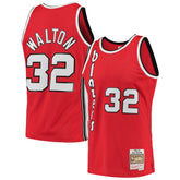 Bill Walton Portland Trail Blazers 1976/77 Hardwood Classics Swingman Jersey Red - Mitchell & Ness