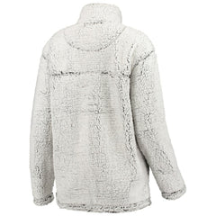 Baltimore Ravens G-III 4Her by Carl Banks Women's Sherpa Quarter-Zip Pullover Jacket - Gray Pullover