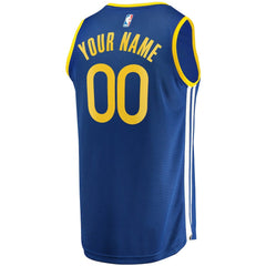 Golden State Warriors Fast Break Custom Replica Jersey Royal Icon Edition - Fanatics outlet