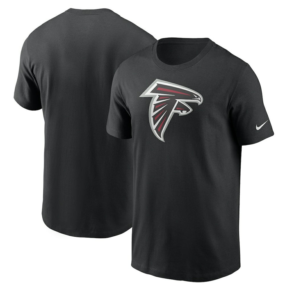 Atlanta Falcons Primetime Logo Essential T-Shirt - Black T-shirts