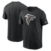 Atlanta Falcons Primetime Logo Essential T-Shirt - Black T-shirts