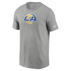 Los Angeles Rams Primetime Logo Essential T-Shirt - Heather Gray T-shirts