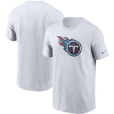 Tennessee Titans Primetime Logo Essential T-Shirt - White T-shirts
