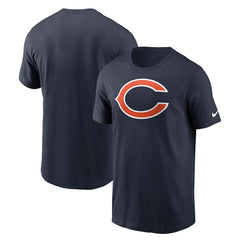 Chicago Bears Primetime Logo Essential T-Shirt - Navy T-shirts