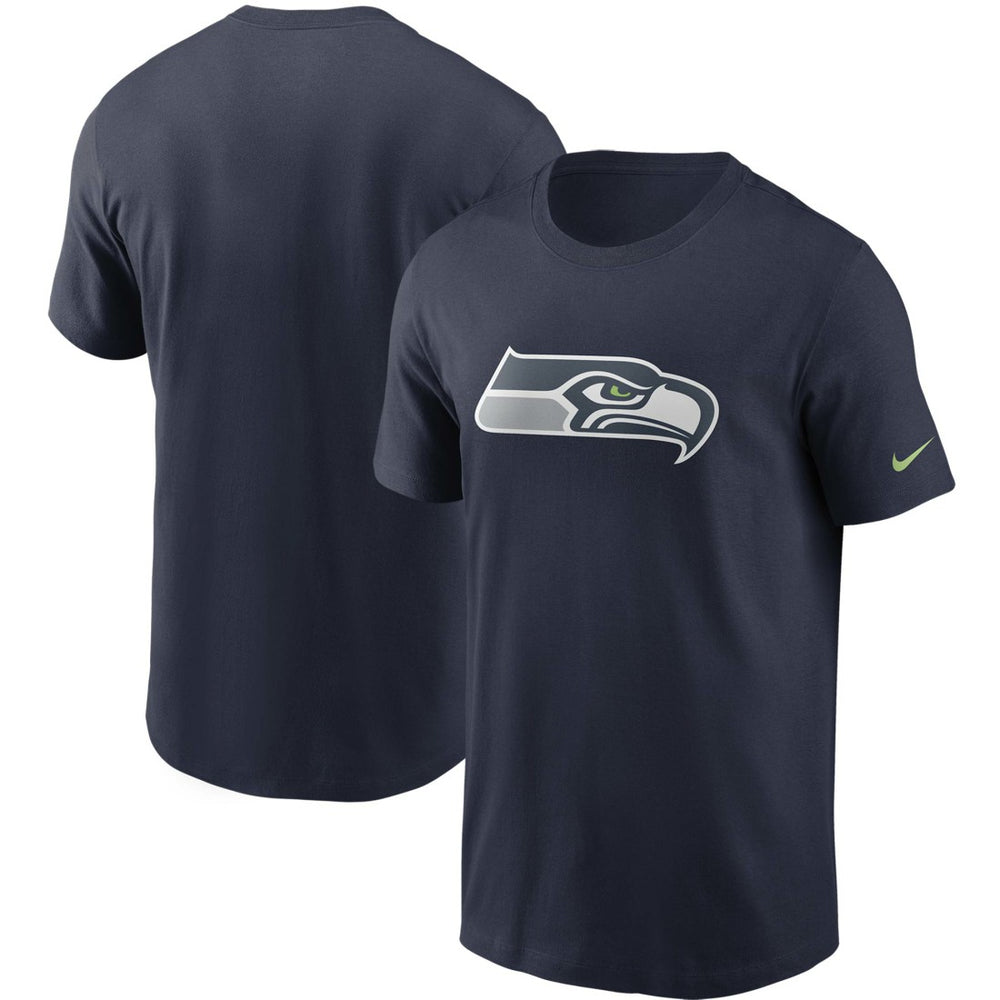 Seattle Seahawks Primetime Logo Essential T-Shirt - College Navy T-shirts