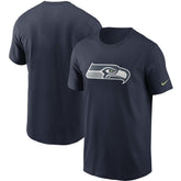 Seattle Seahawks Primetime Logo Essential T-Shirt - College Navy T-shirts