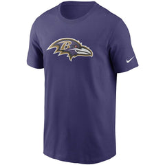 Baltimore Ravens Primetime Logo Essential T-Shirt - Purple T-shirts