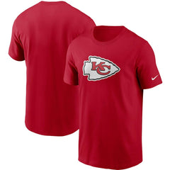 Kansas City Chiefs Primetime Logo Essential T-Shirt - Red T-shirts
