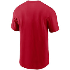 New England Patriots Primetime Logo Essential T-Shirt - Red T-shirts