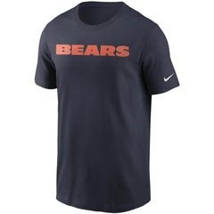 Chicago Bears Team Wordmark T-Shirt - Navy T-shirts