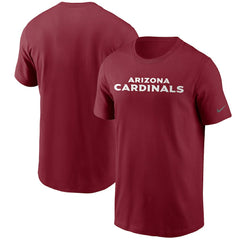Arizona Cardinals Team Wordmark T-Shirt - Cardinal T-shirts