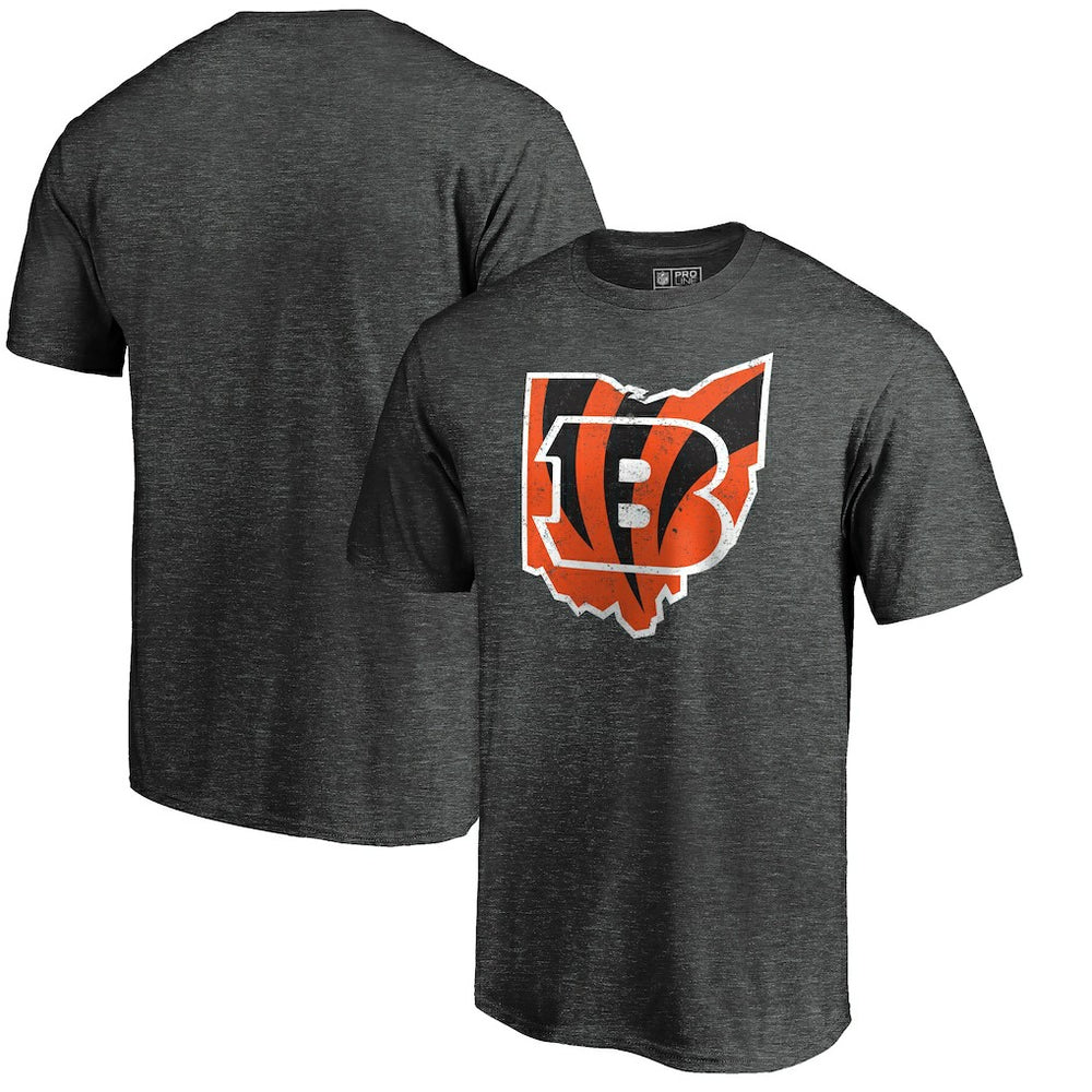 Cincinnati Bengals Hometown Refresh T-Shirt - Heathered Gray T-shirts