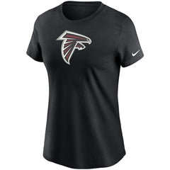 Atlanta Falcons Women's Logo Essential T-Shirt - Black T-shirts