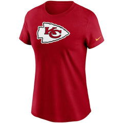 Kansas City Chiefs Women's Logo Essential T-Shirt - Red T-shirts