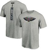 Zion Williamson New Orleans Pelicans Playmaker Name & Number Team T-Shirt Heathered Gray