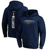 Zion Williamson New Orleans Pelicans Playmaker Name & Number Pullover Hoodie Navy outlet