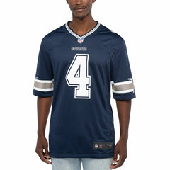 Dak Prescott Dallas Cowboys Game Team Jersey - Navy Jerseys
