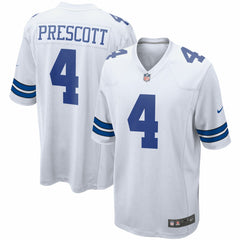Dak Prescott Dallas Cowboys Game Team Jersey - White Jerseys