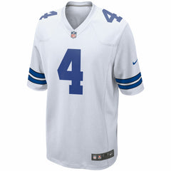 Dak Prescott Dallas Cowboys Game Team Jersey - White Jerseys