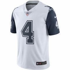 Dak Prescott Dallas Cowboys Color Rush Vapor Limited Jersey - White Jerseys