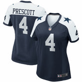 Dak Prescott Dallas Cowboys Women's Alternate Game Team Jersey - Navy Jerseys
