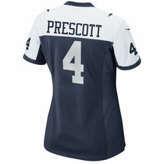 Dak Prescott Dallas Cowboys Women's Alternate Game Team Jersey - Navy Jerseys