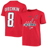 Alexander Ovechkin Washington Capitals Youth Player Name & Number T-Shirt - Red | US 3688862