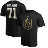 William Karlsson Vegas Golden Knights Fanatics Authentic Stack Player Name & Number T-Shirt - Black | US 3706528
