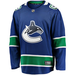 Vancouver Canucks Fanatics Home Team Breakaway Jersey - Blue | US 3710400