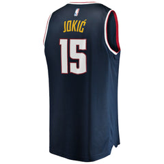 Nikola Jokic Denver Nuggets Fast Break Player Jersey Icon Editi- Navy - Fanatics