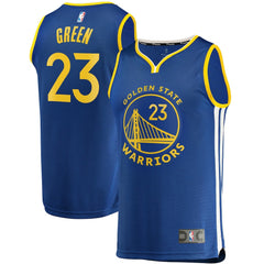 Draymond Green Golden State Warriors Fast Break Replica Player Team Jersey Icon Editi- Royal - Fanatics