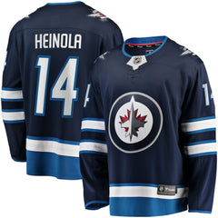 Ville Heinola Winnipeg Jets Fanatics Home Breakaway Player Jersey - Navy | US 3717535