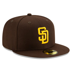 San Diego Padres New Era Authentic Collection On-Field 59FIFTY Fitted Hat - Brown Hats