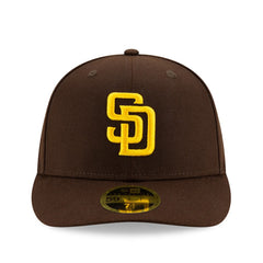 San Diego Padres New Era Authentic Collection On-Field Low Profile 59FIFTY Fitted Hat - Brown Hats