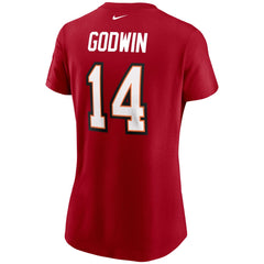 Chris Godwin Tampa Bay Buccaneers Women's Name & Number T-Shirt - Red T-shirts