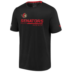 Ottawa Senators Fanatics Authentic Pro Locker Room Performance T-Shirt - Black | US 3741429