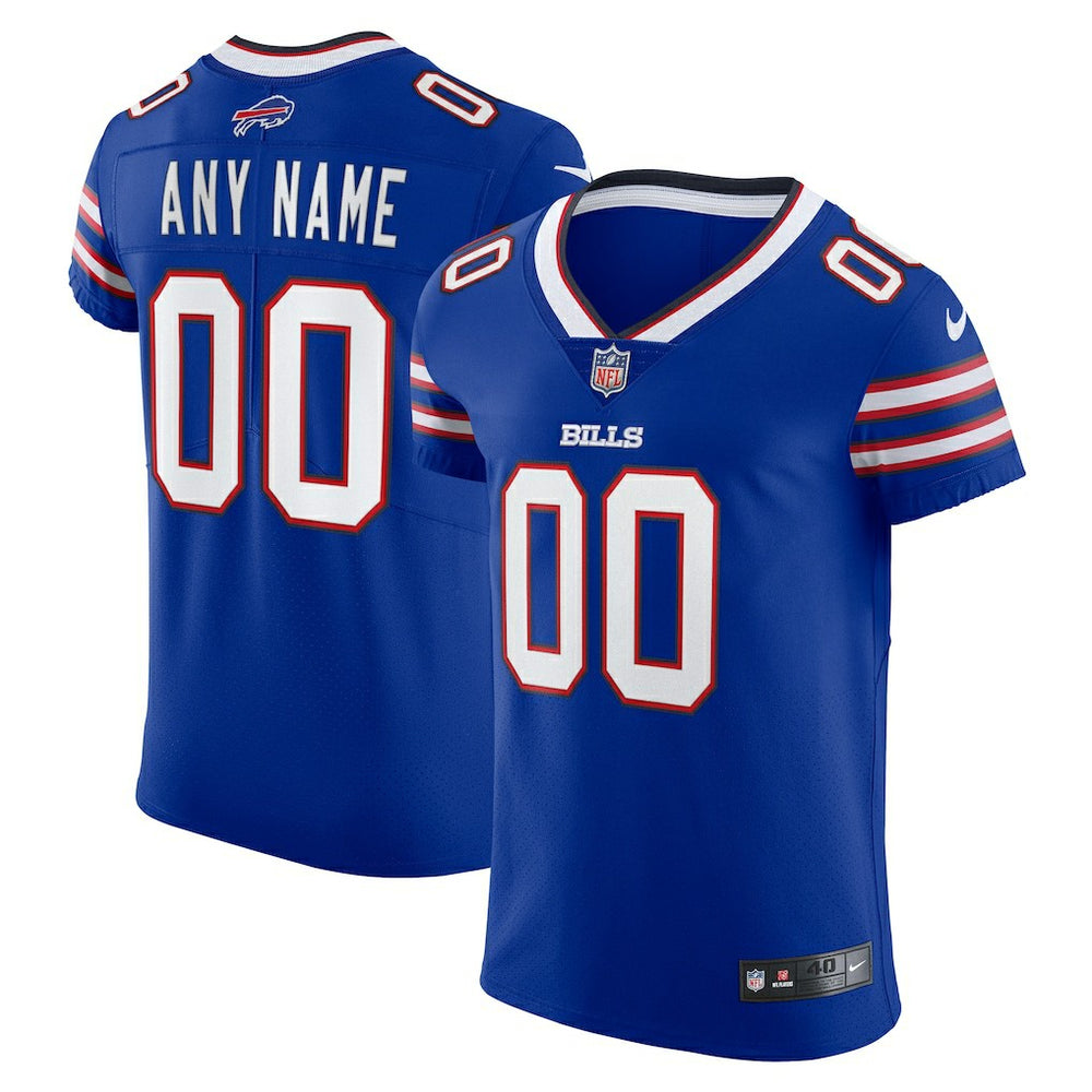 Buffalo Bills Vapor Elite Custom Jersey - Royal Jerseys