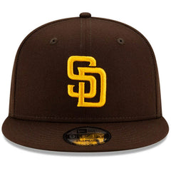 San Diego Padres New Era Team Color 9FIFTY Adjustable Hat - Brown Hats