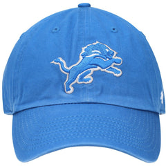 Detroit Lions '47 Primary Clean Up Adjustable Hat - Blue Hats