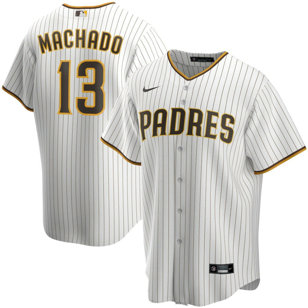 Manny Machado San Diego Padres Nike Home Replica Player Jersey - White Jerseys