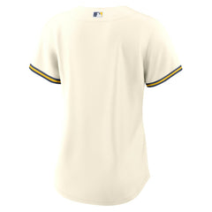 Milwaukee Brewers Nike Women's Home Replica Team Jersey - Cream Jerseys