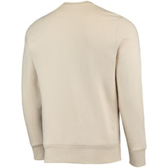 Minnesota Twins Majestic Threads Fleece Pullover Sweatshirt - Oatmeal Pullover