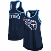 Tennessee Titans G-III 4Her by Carl Banks Women's Tater Tank Top - Navy Tops