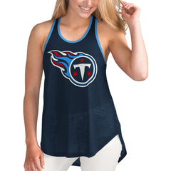 Tennessee Titans G-III 4Her by Carl Banks Women's Tater Tank Top - Navy Tops