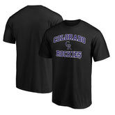 Colorado Rockies Fanatics Heart & Soul T-Shirt - Black T-shirts