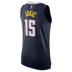 Nikola Jokic Denver Nuggets Authentic Jersey Icon Editi- Navy - Nike