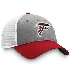 Atlanta Falcons Tri-Tone Trucker Snapback Hat - Gray/Red Hats