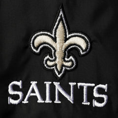 New Orleans Saints Dunbrooke Logo Legacy Stadium Full-Zip Jacket- Black - Black Jackets
