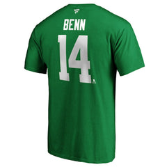 Jamie Benn Dallas Stars Fanatics Authentic Stack Player Name & Number T-Shirt - Kelly Green | US 3781649