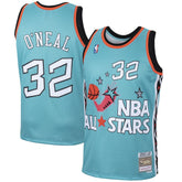 Shaquille O'Neal Eastern Conference 1996 All-Star Hardwood Classics Swingman Jersey Teal - Mitchell & Ness